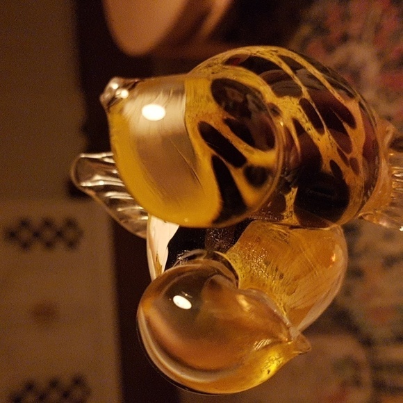 2003 Malta Mdina Signed Art Glass Lovebirds - Picture 5 of 6